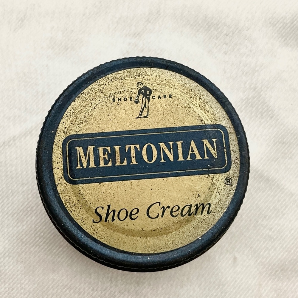 NEW Meltonian shoe cream jar brown sugar 151 rare